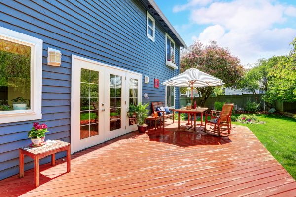 Blue Siding Installation in Smyrna